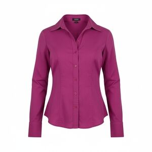 Express Magenta Button-Down Shirt